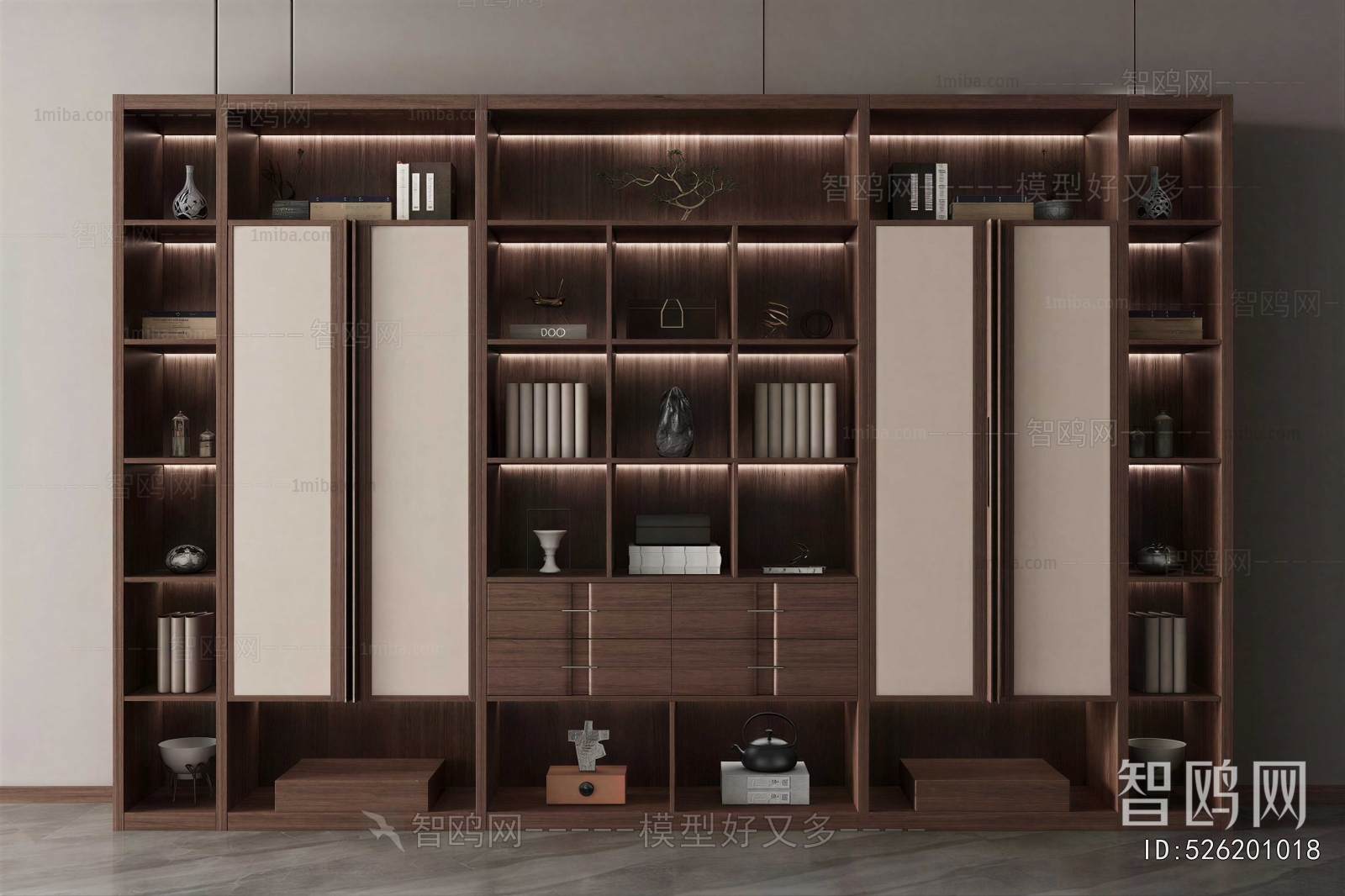 New Chinese Style Bookcase