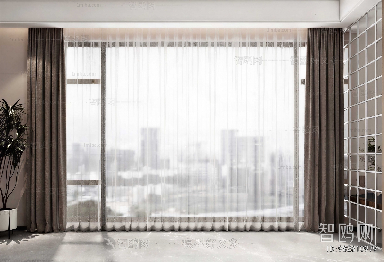 Modern The Curtain