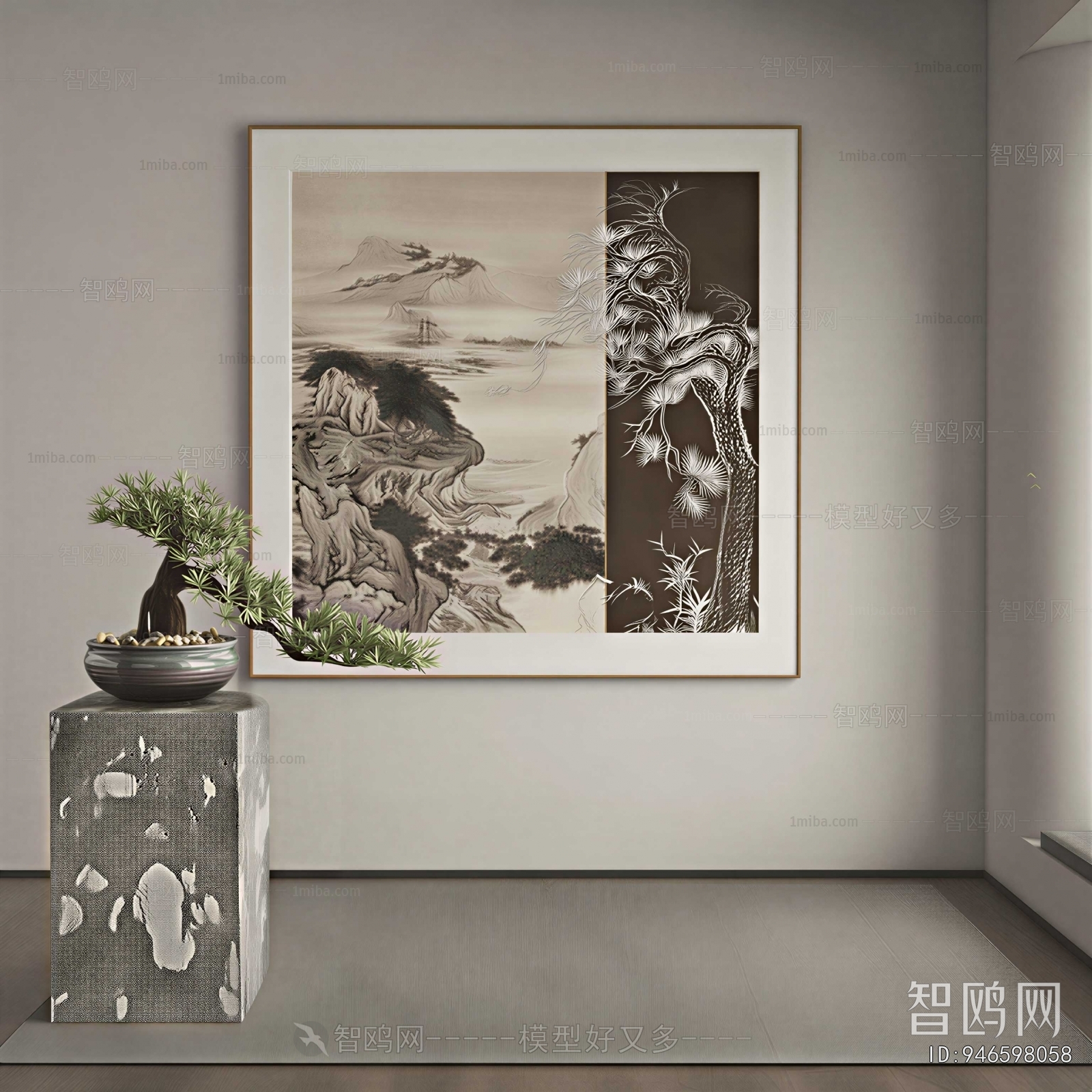 New Chinese Style Painting