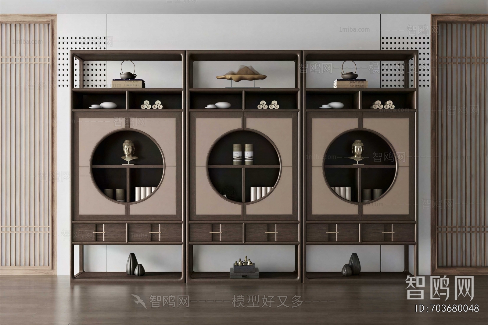 New Chinese Style Antique Rack