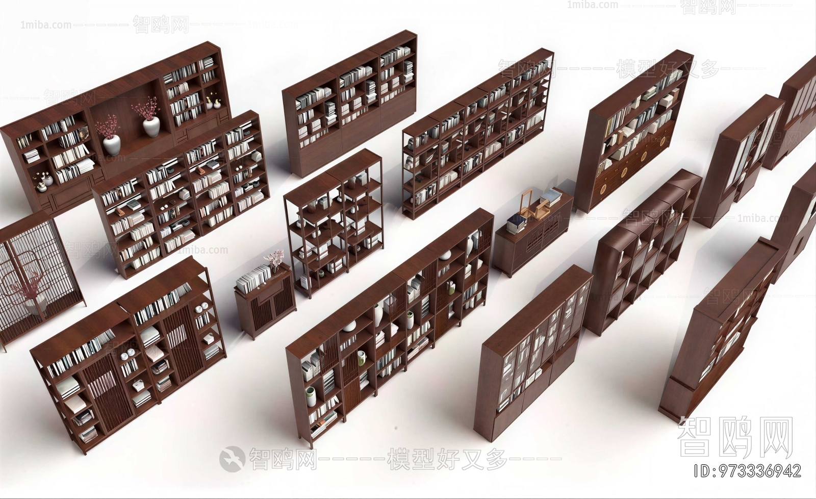 New Chinese Style Bookcase