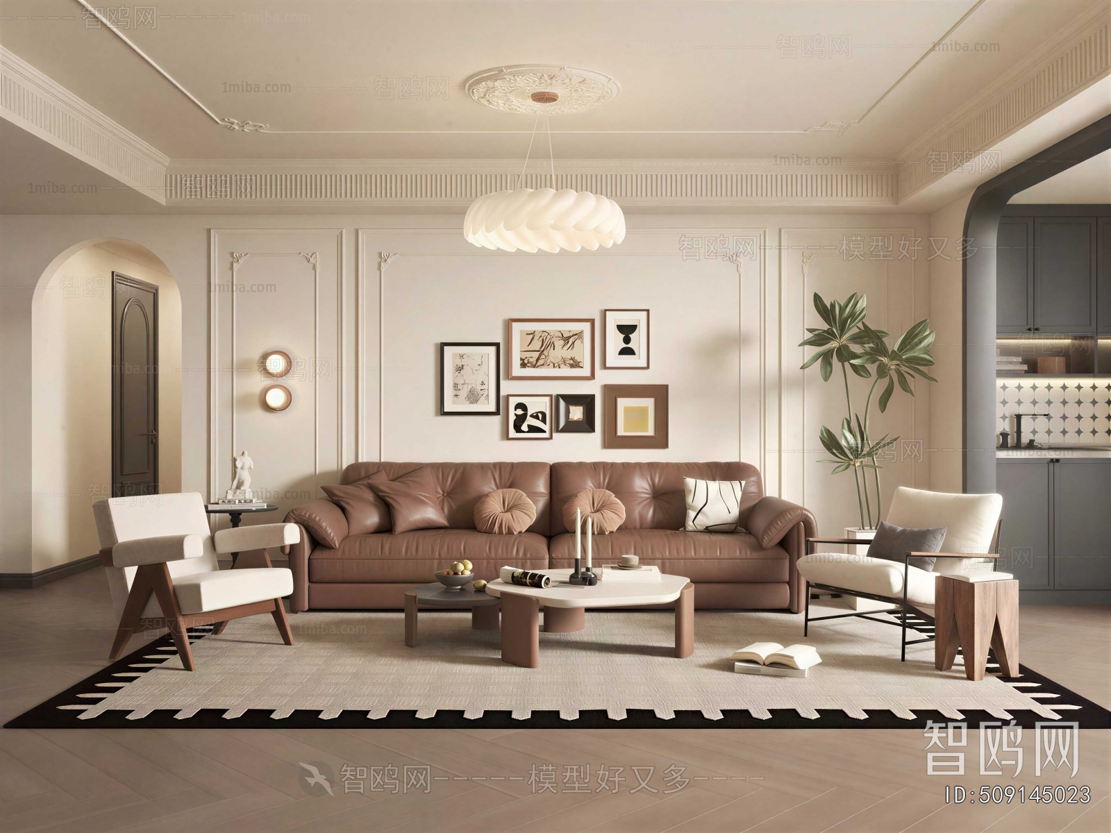 French Style A Living Room