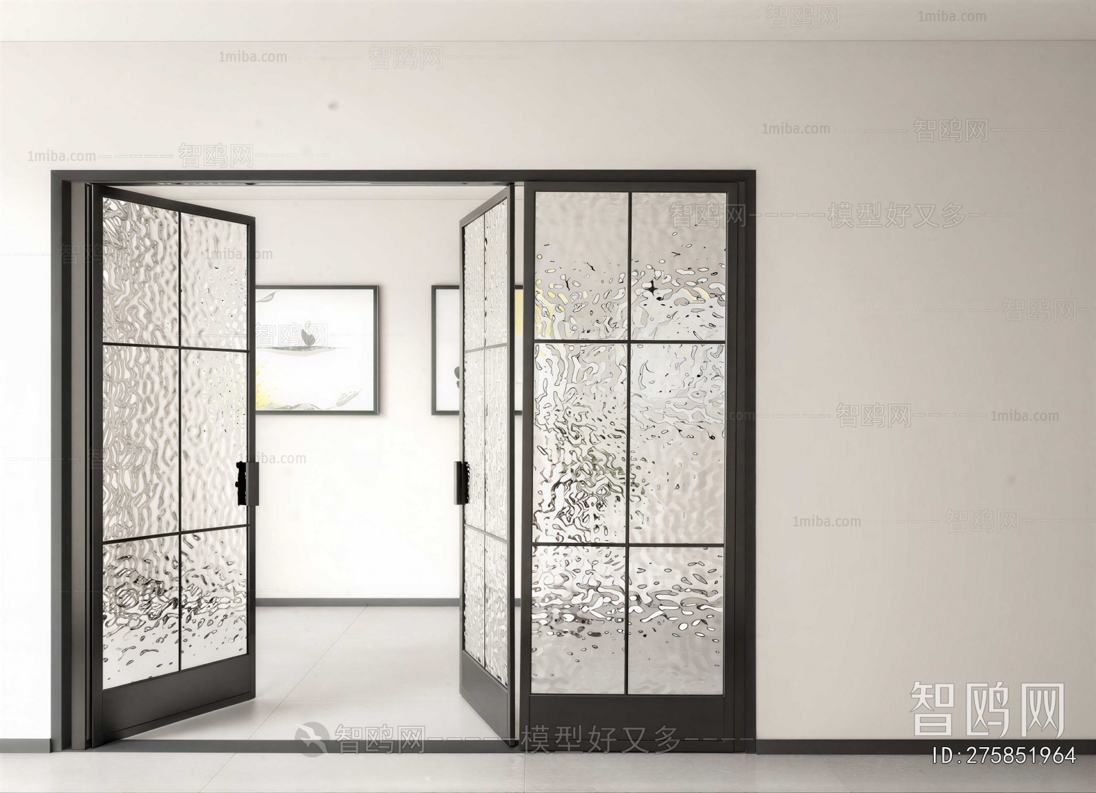Modern Double Door