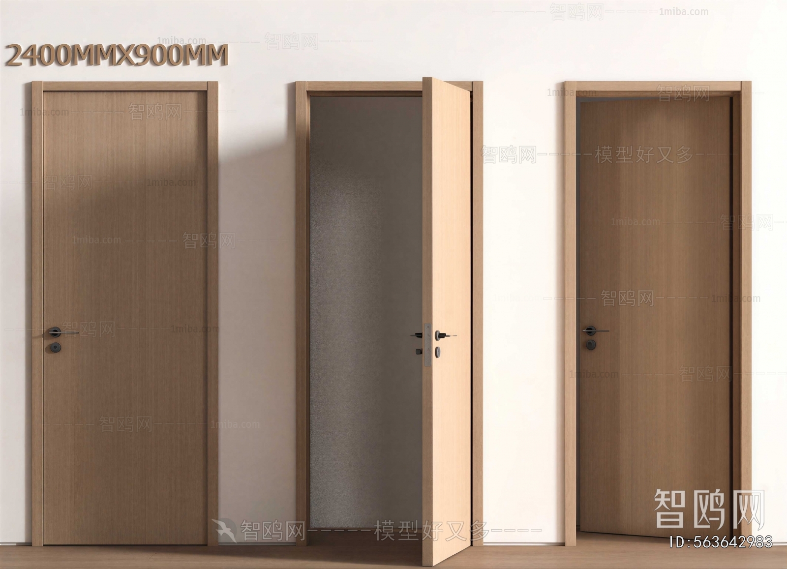Modern Single Door