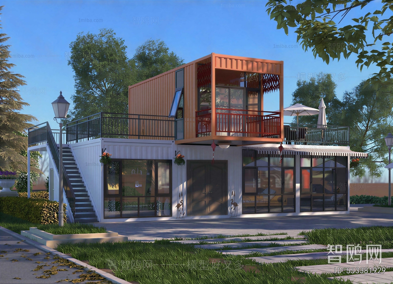 Modern Building Appearance