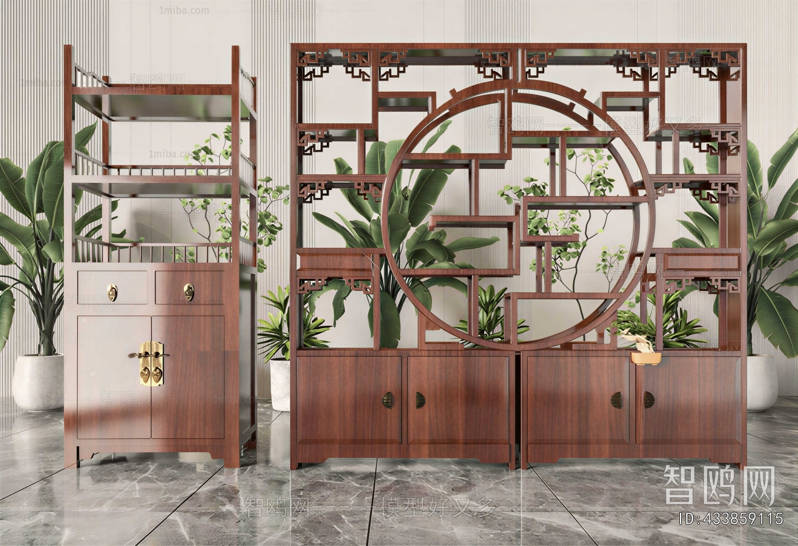 New Chinese Style Antique Rack
