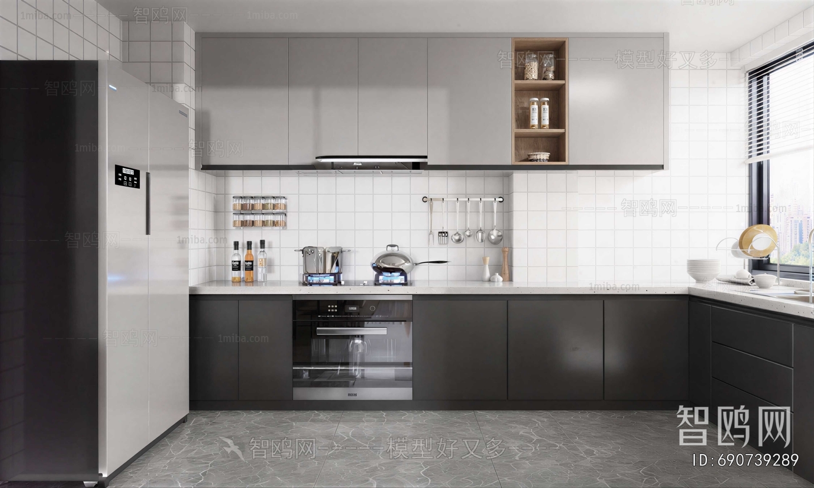 Modern The Kitchen