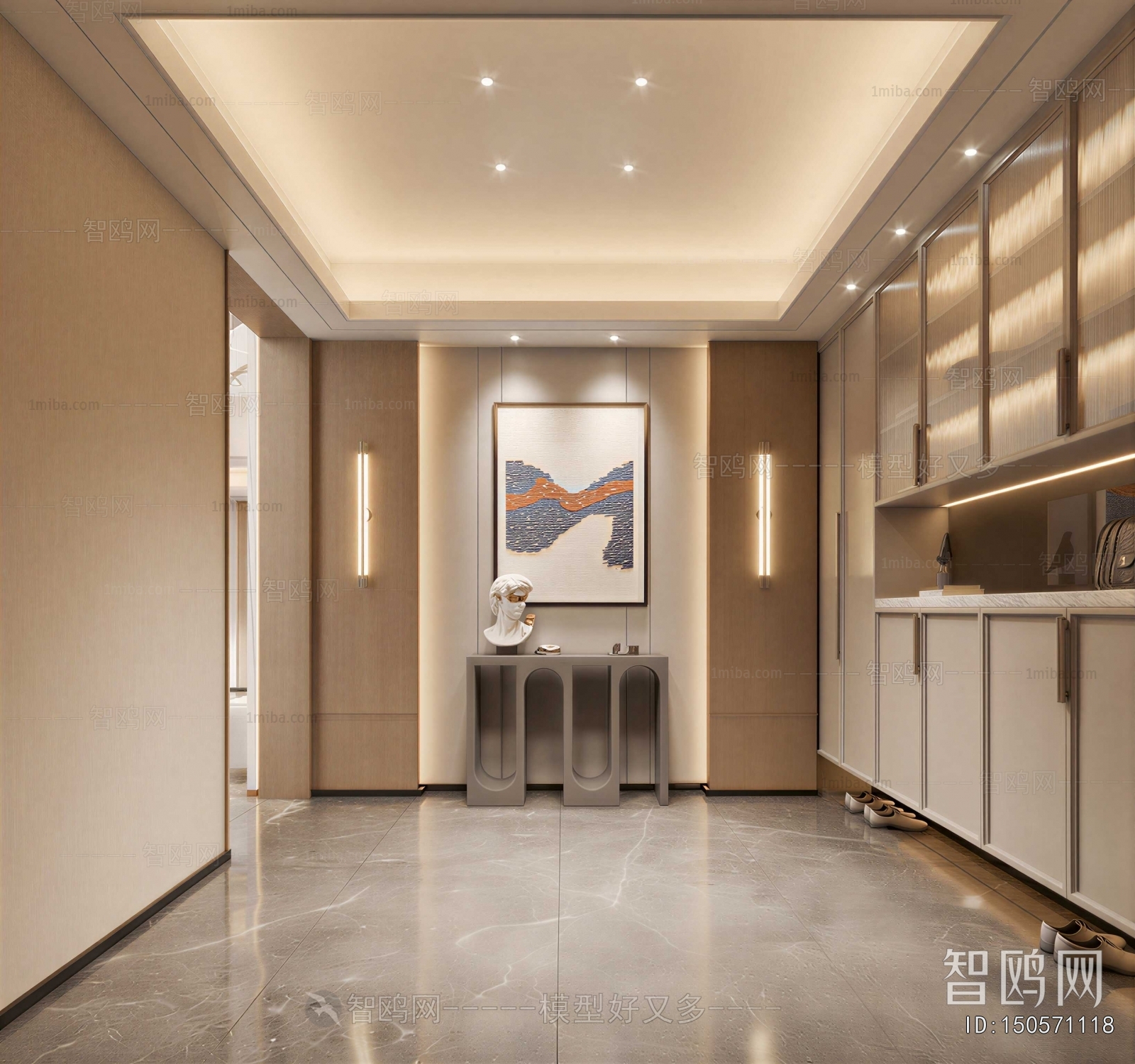 Modern Hallway