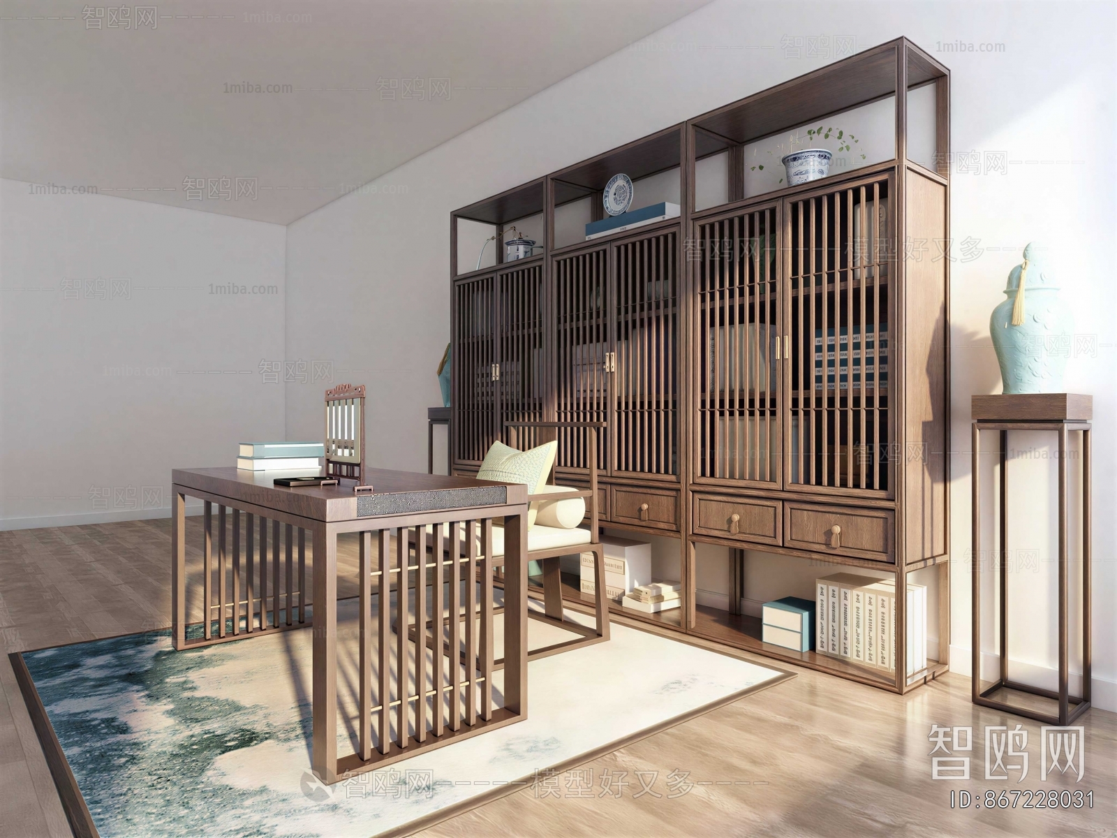 Chinese Style Study Space