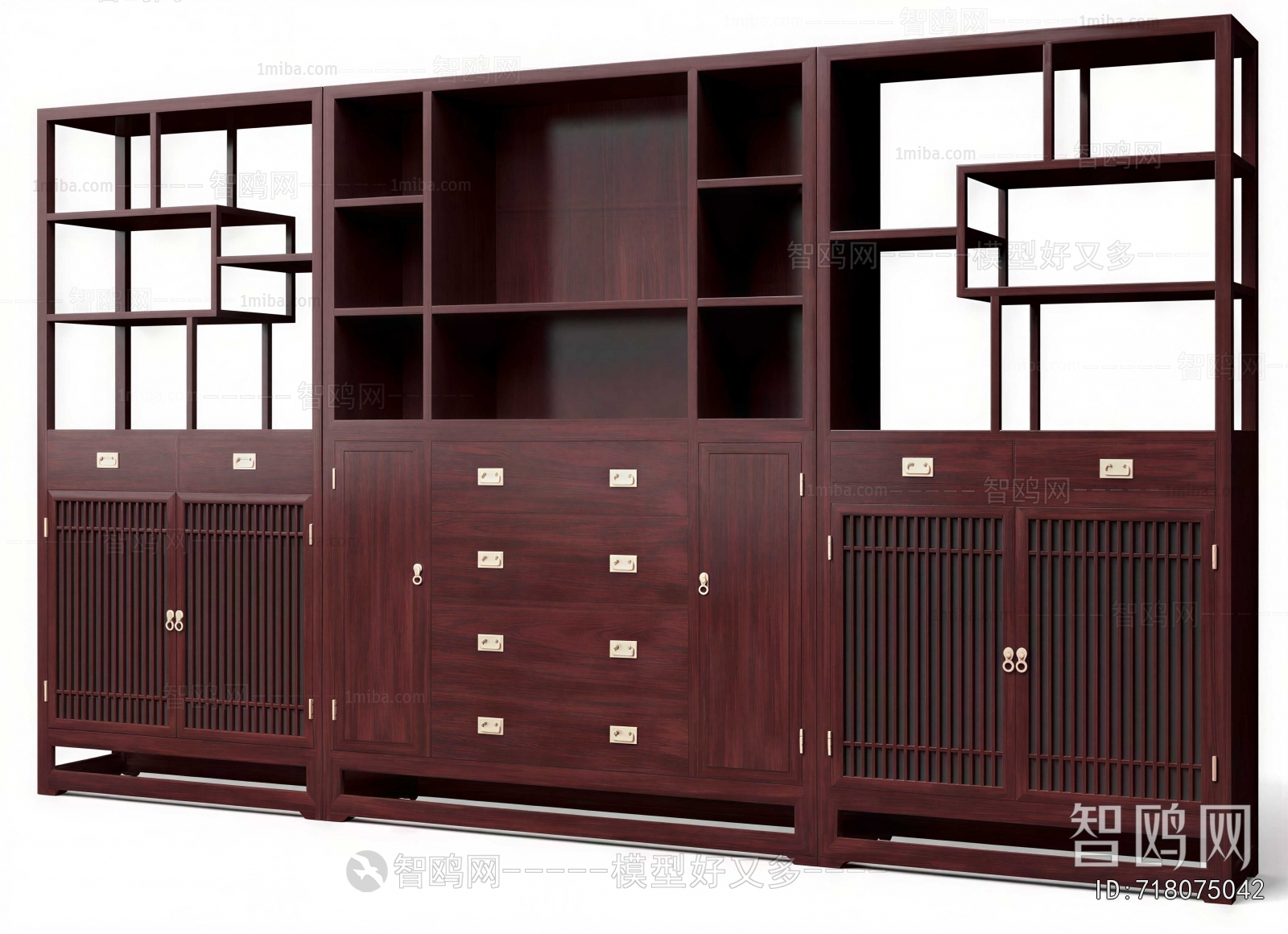 New Chinese Style Bookcase
