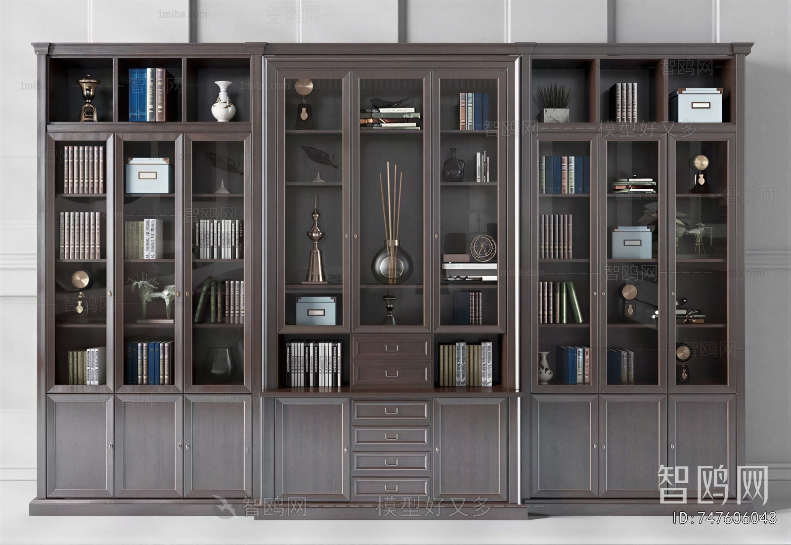 French Style Bookcase
