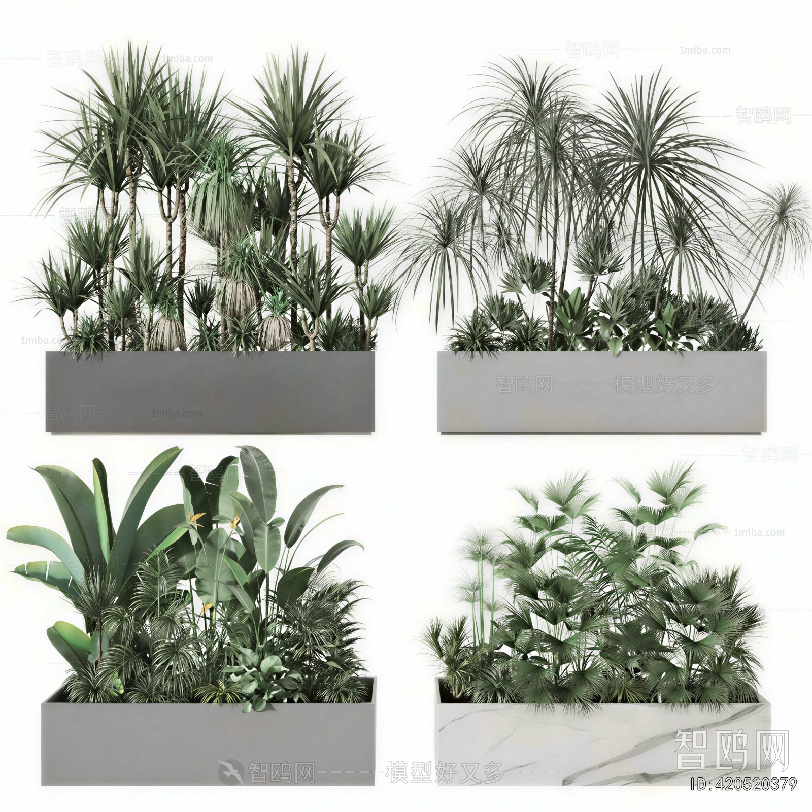 Modern Shrubbery
