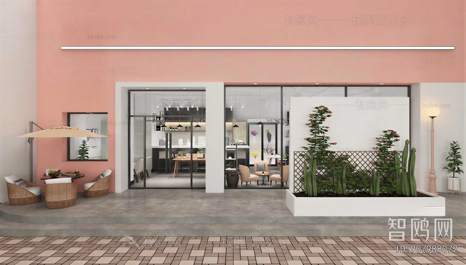 Modern Facade Element