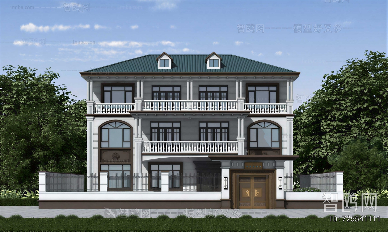 New Chinese Style Townhouse