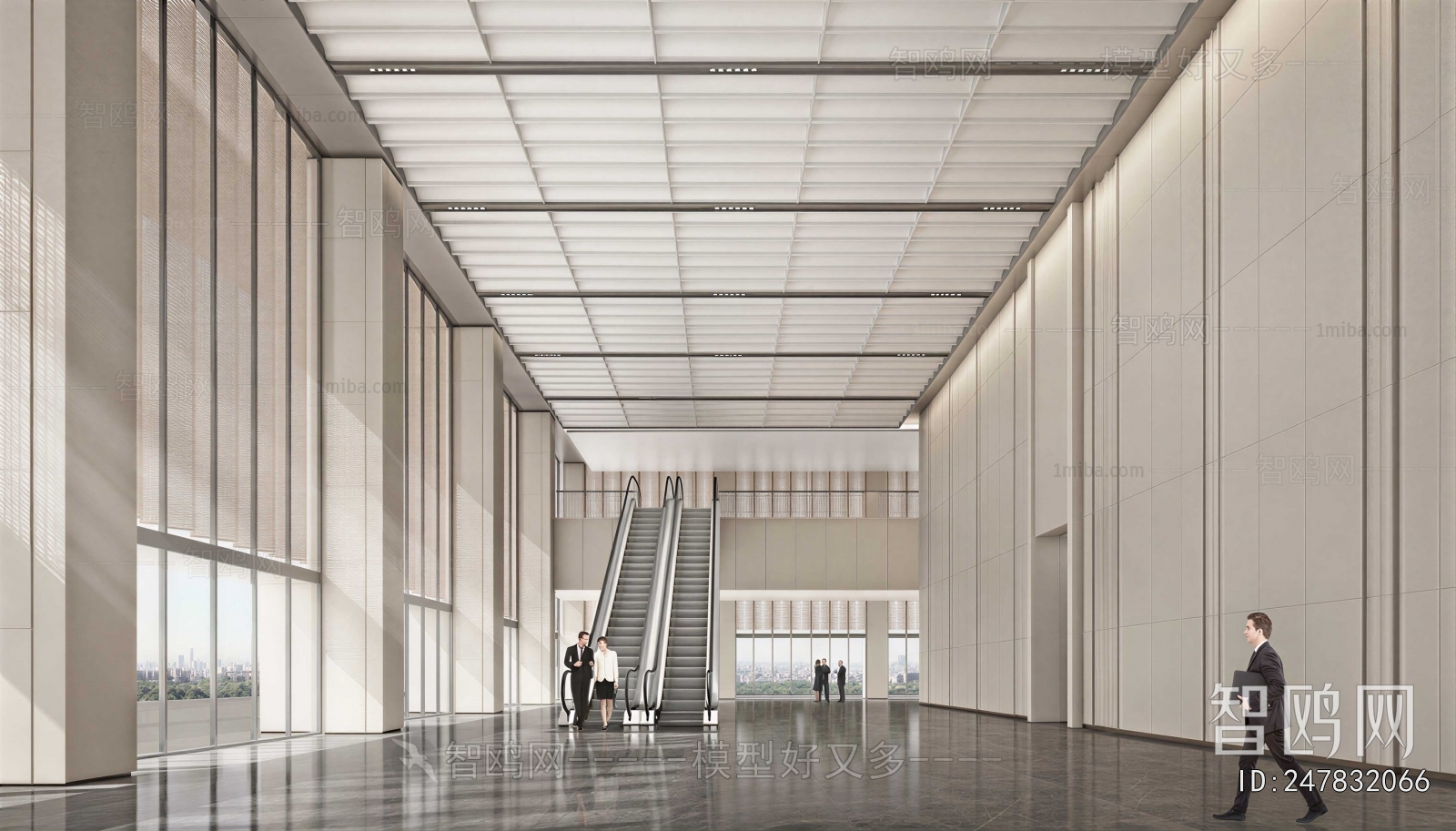 Modern Office Reception Desk