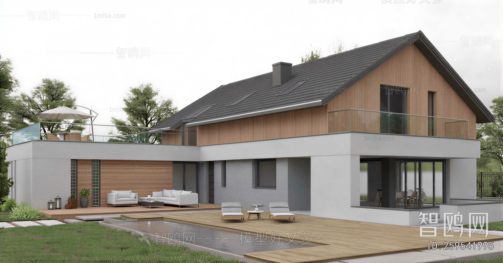 New Chinese Style Chinese Style Building Appearance