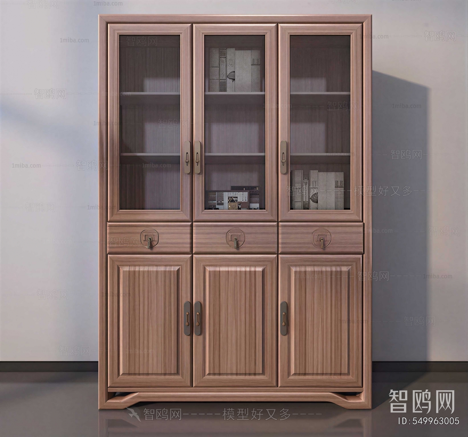 New Chinese Style Chinese Style Bookcase