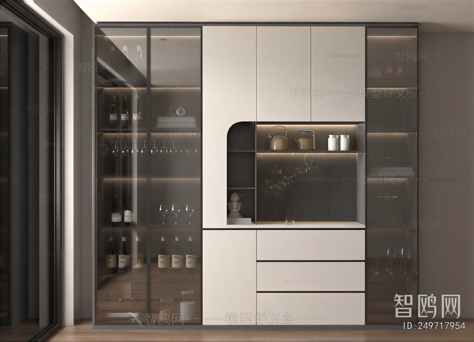 Modern Wine Cabinet