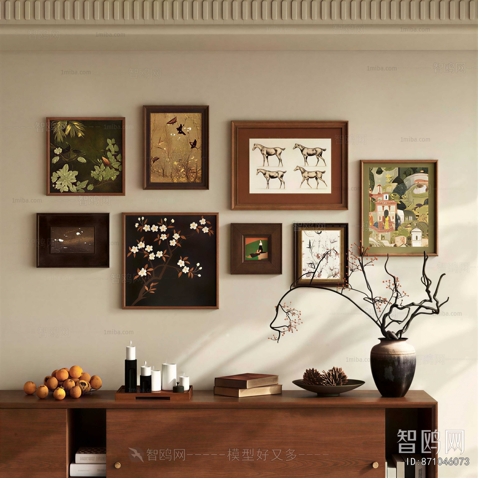 Modern Wabi-sabi Style Painting