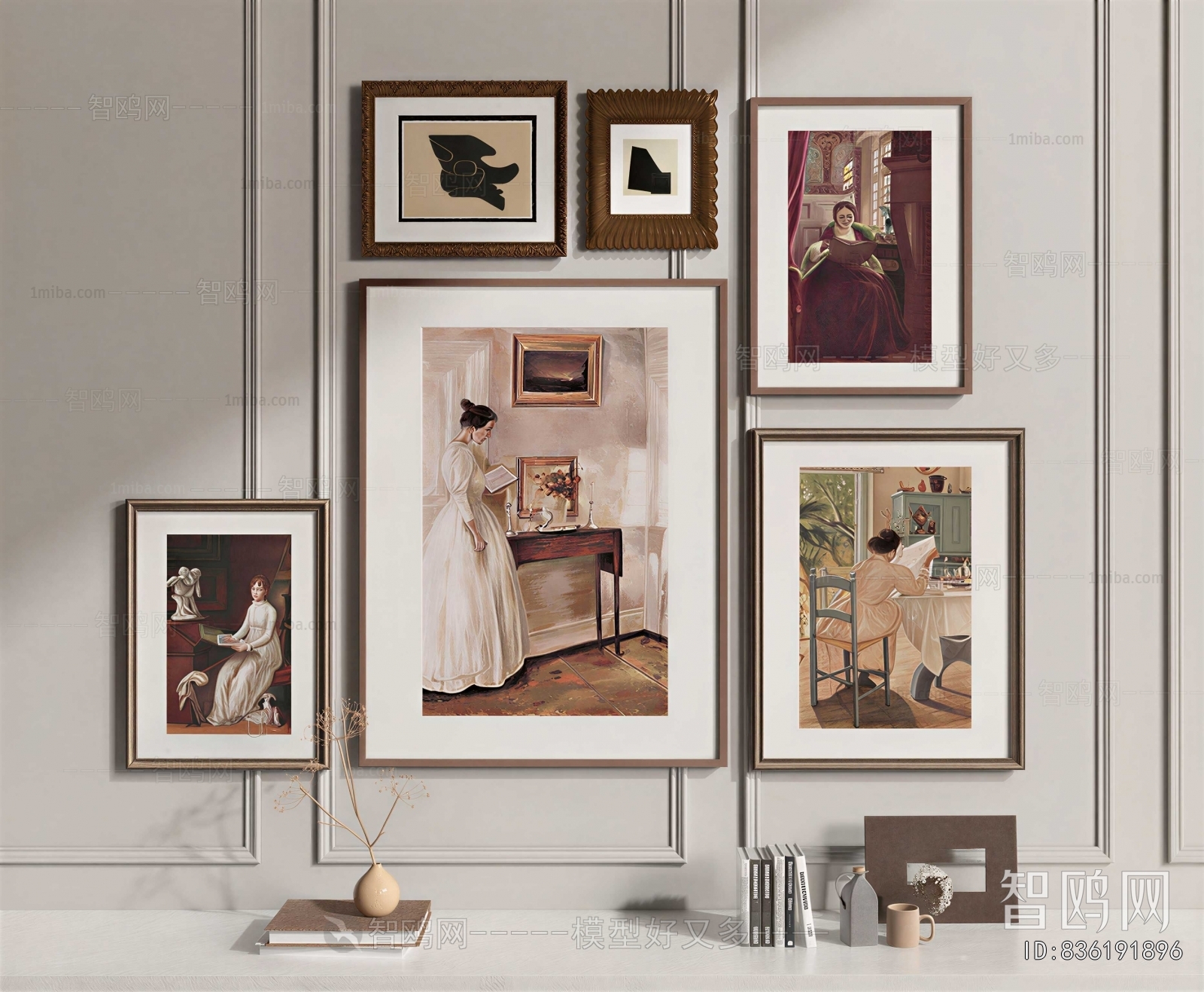 Simple European Style Painting