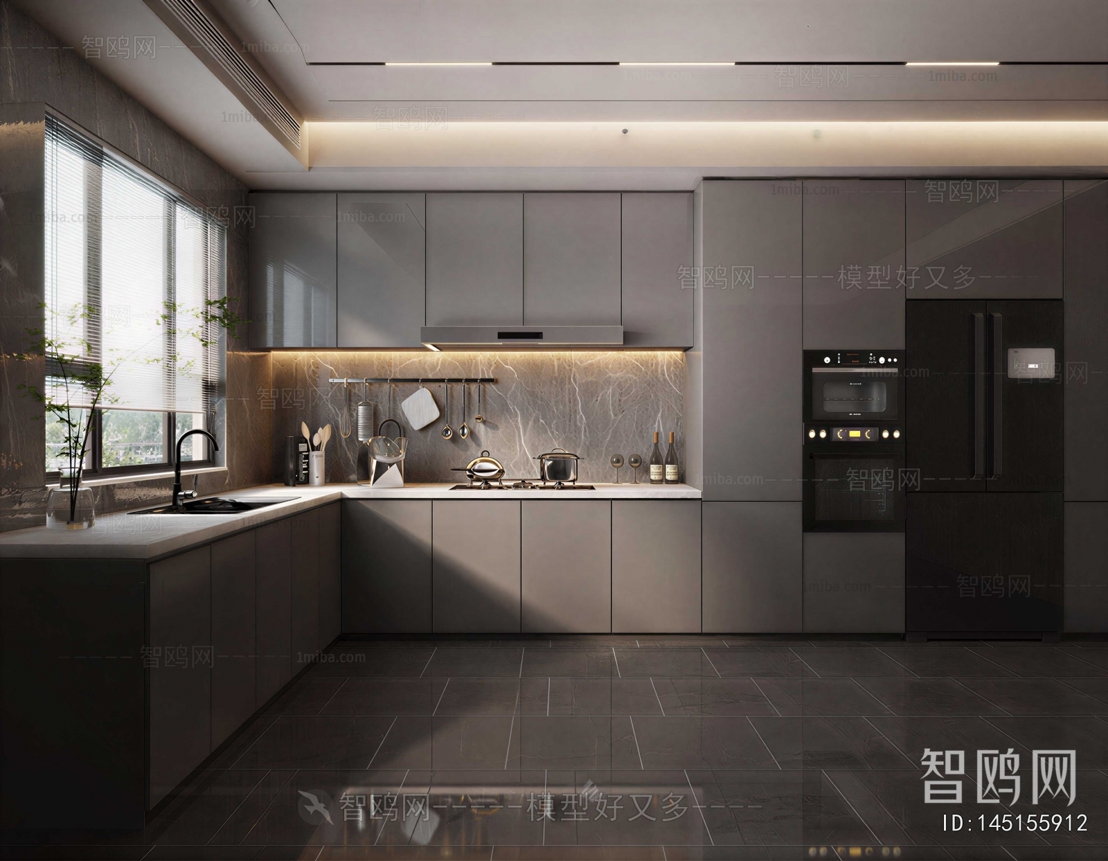 Modern The Kitchen