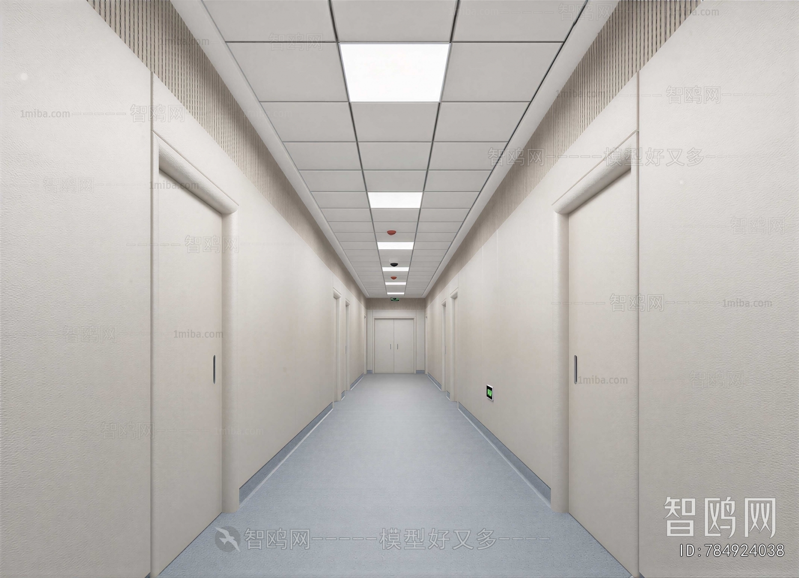Modern Office Aisle