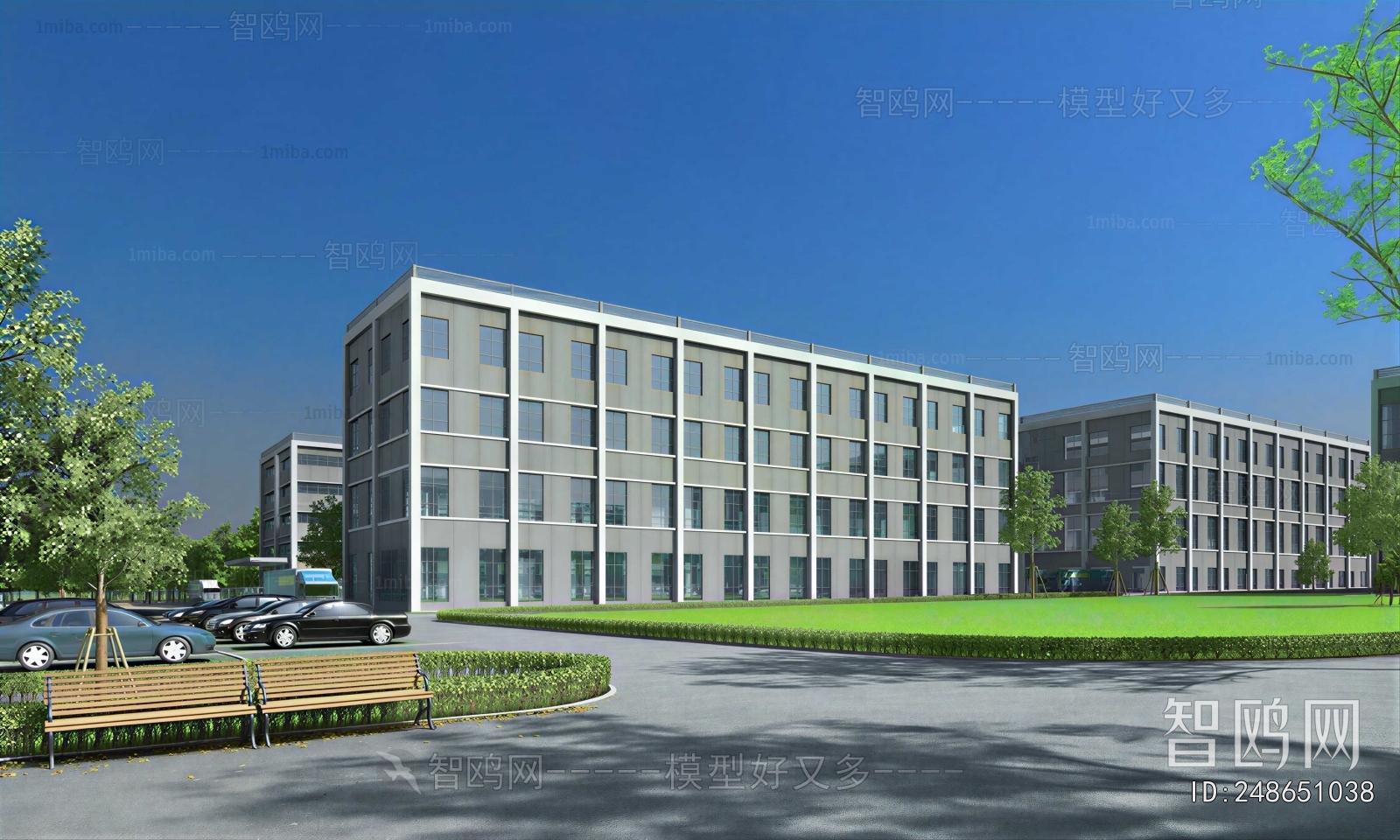 Modern Appearance Of Commercial Building