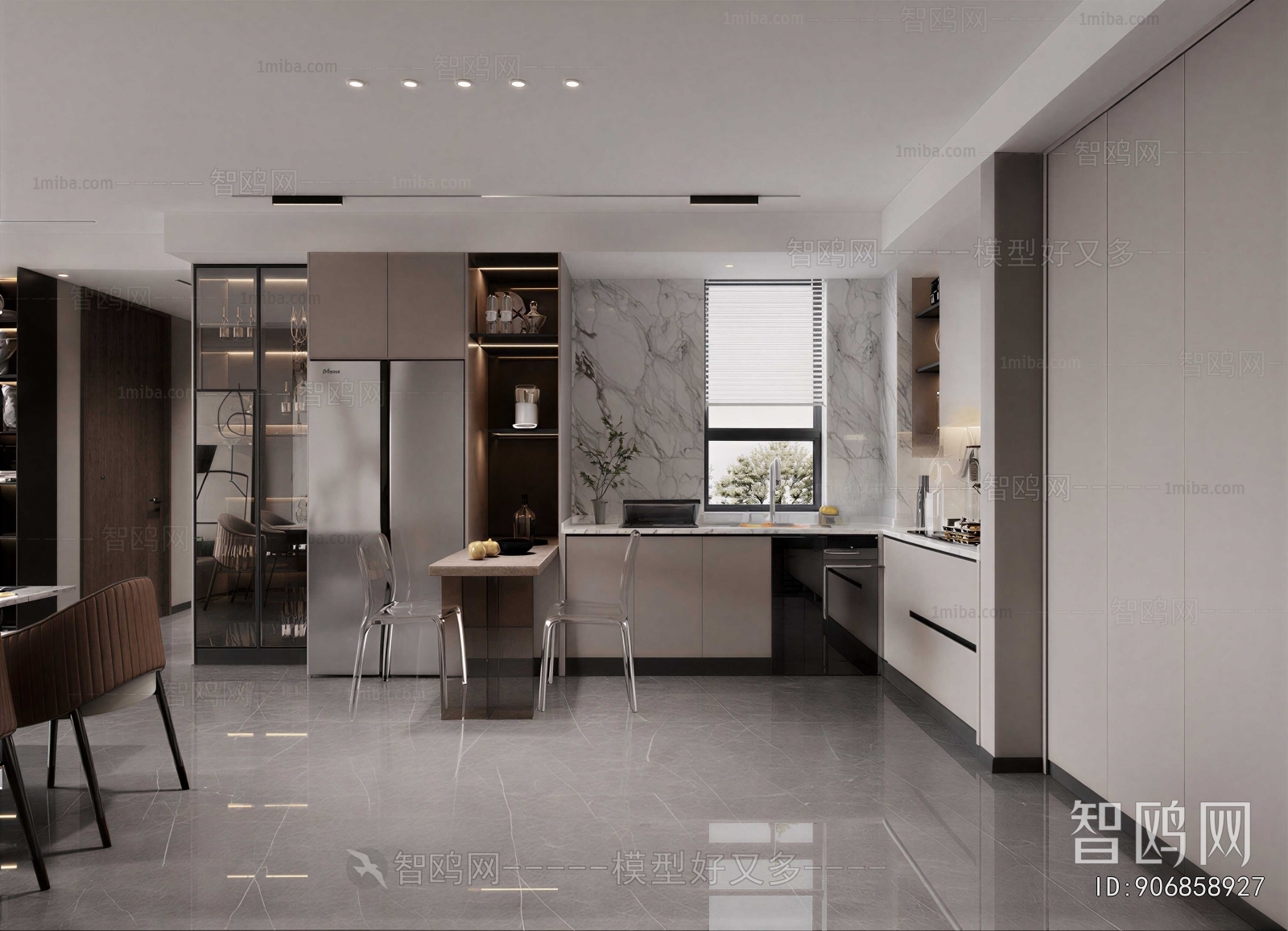 Modern The Kitchen