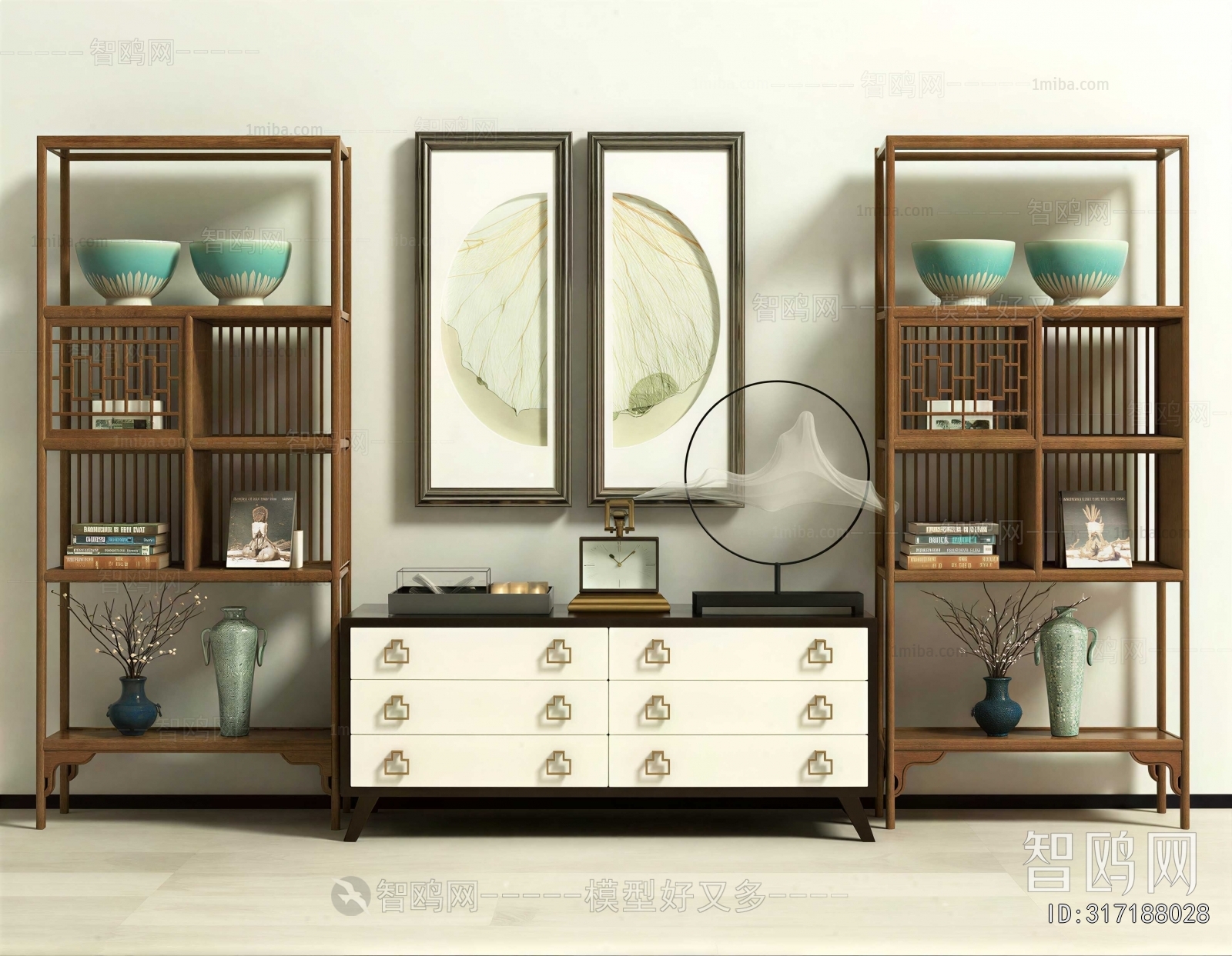New Chinese Style Antique Rack