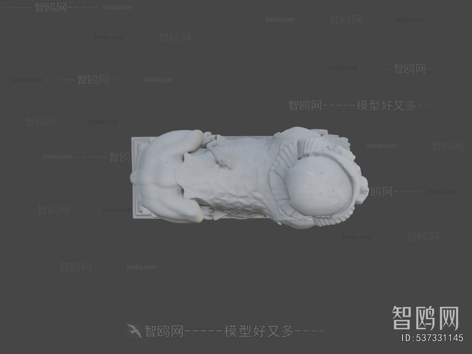 European Style Sculpture Sketch