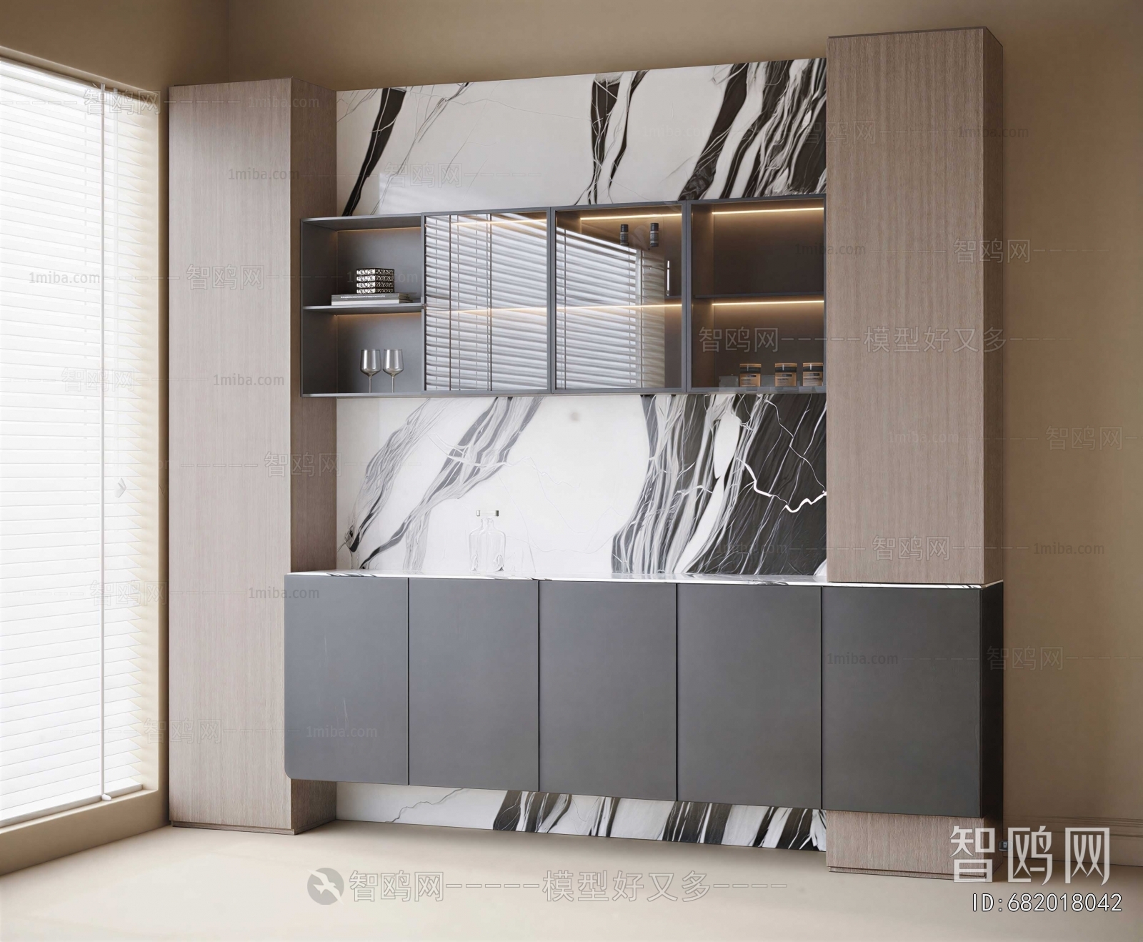 Modern Decorative Cabinet