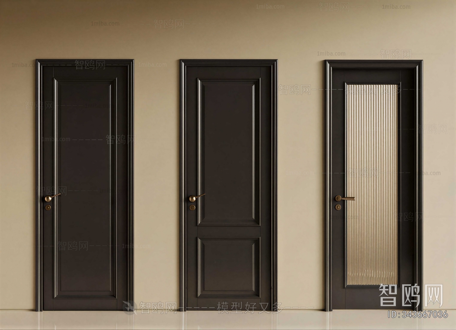 French Style Single Door