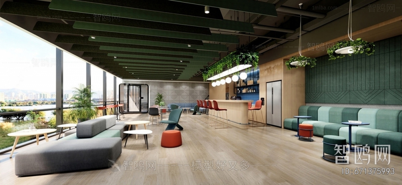 Modern Office Tea Room