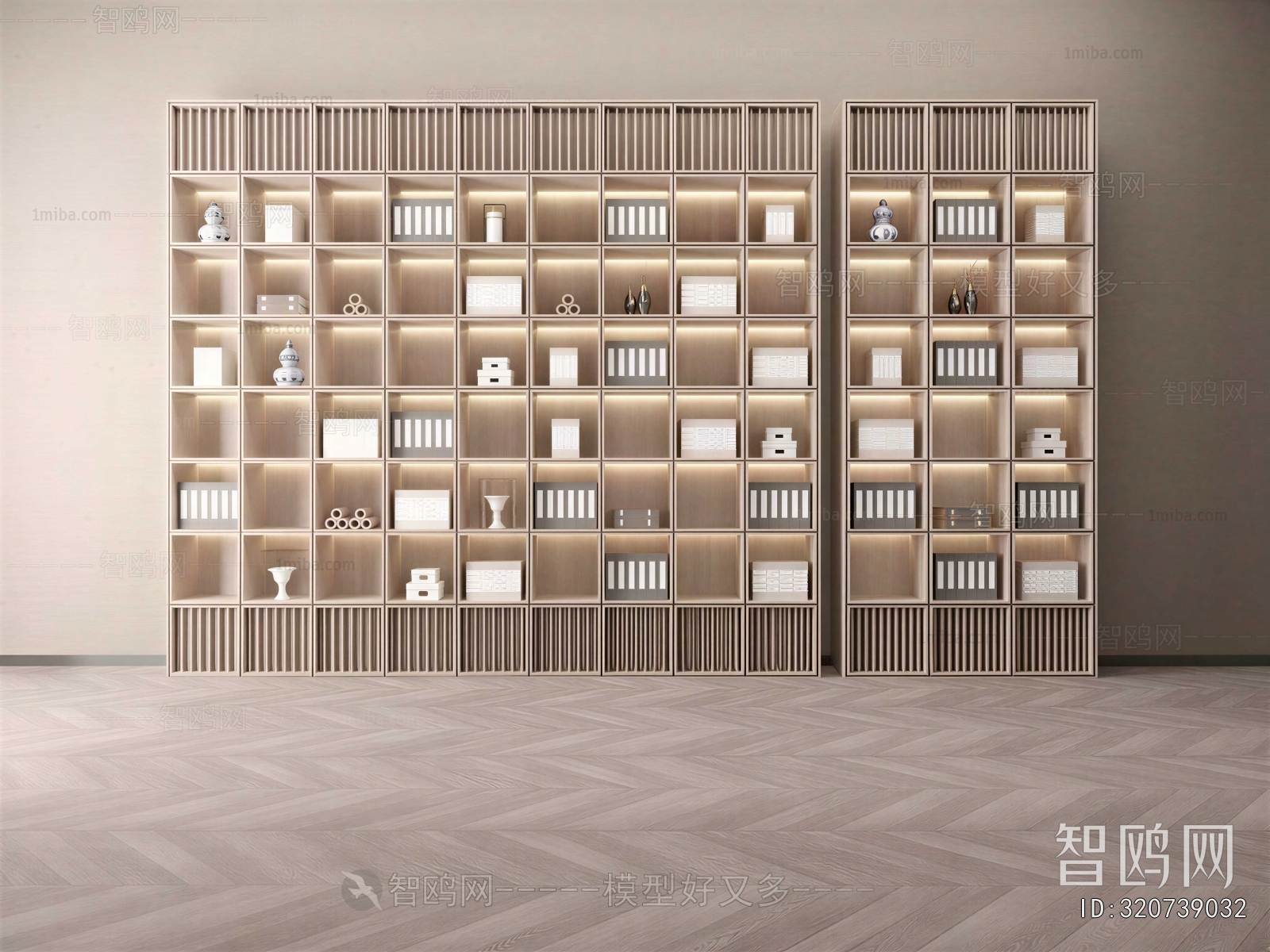 New Chinese Style Bookcase