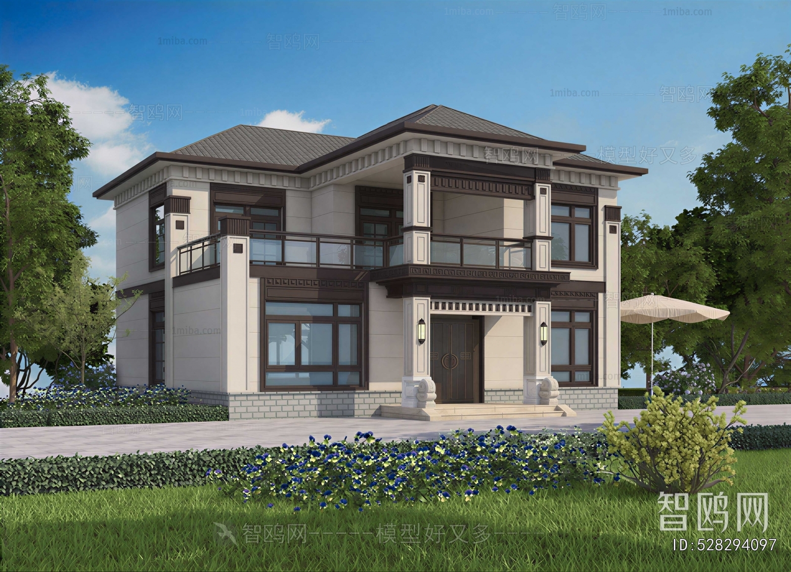 European Style Villa Appearance