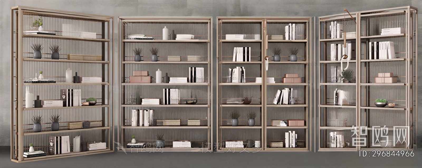 New Chinese Style Chinese Style Bookcase