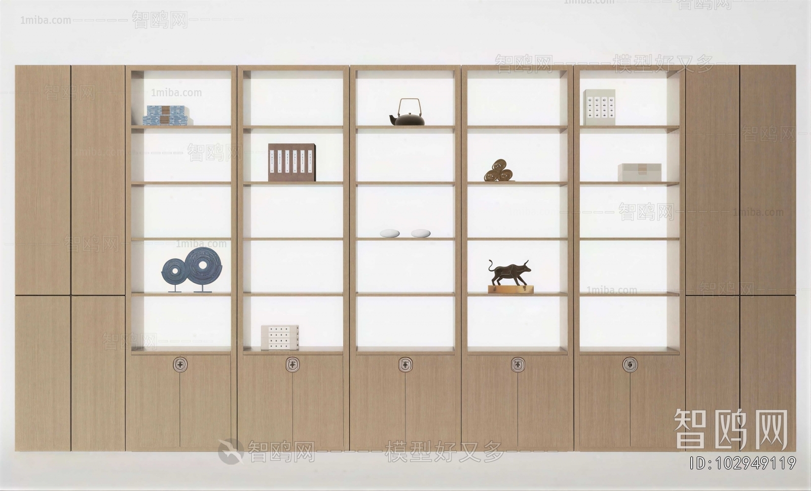 New Chinese Style Bookcase
