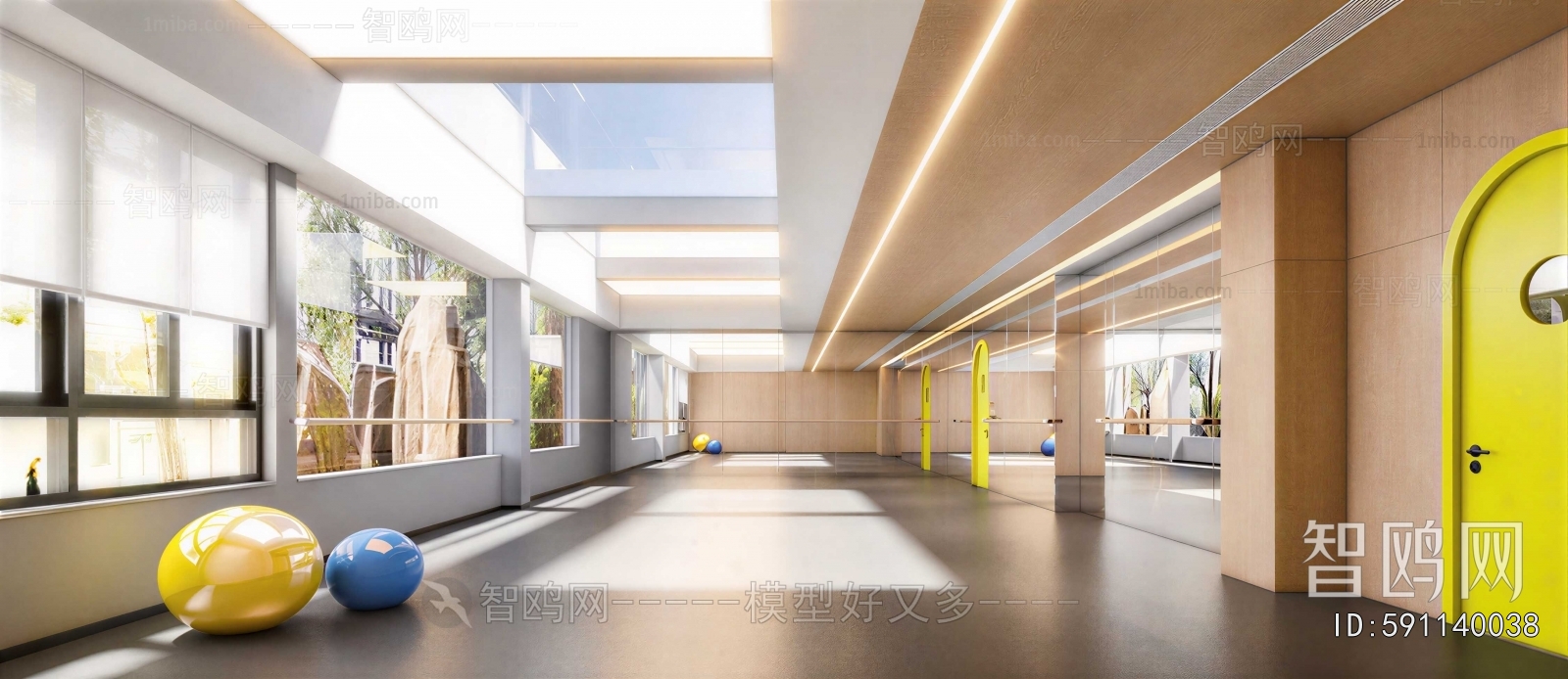 Modern Children's Playroom