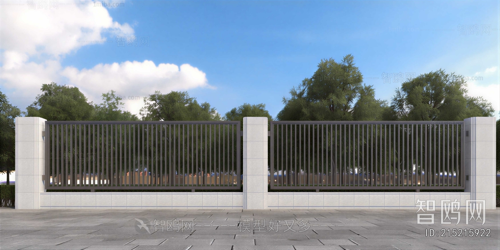 Modern Fence