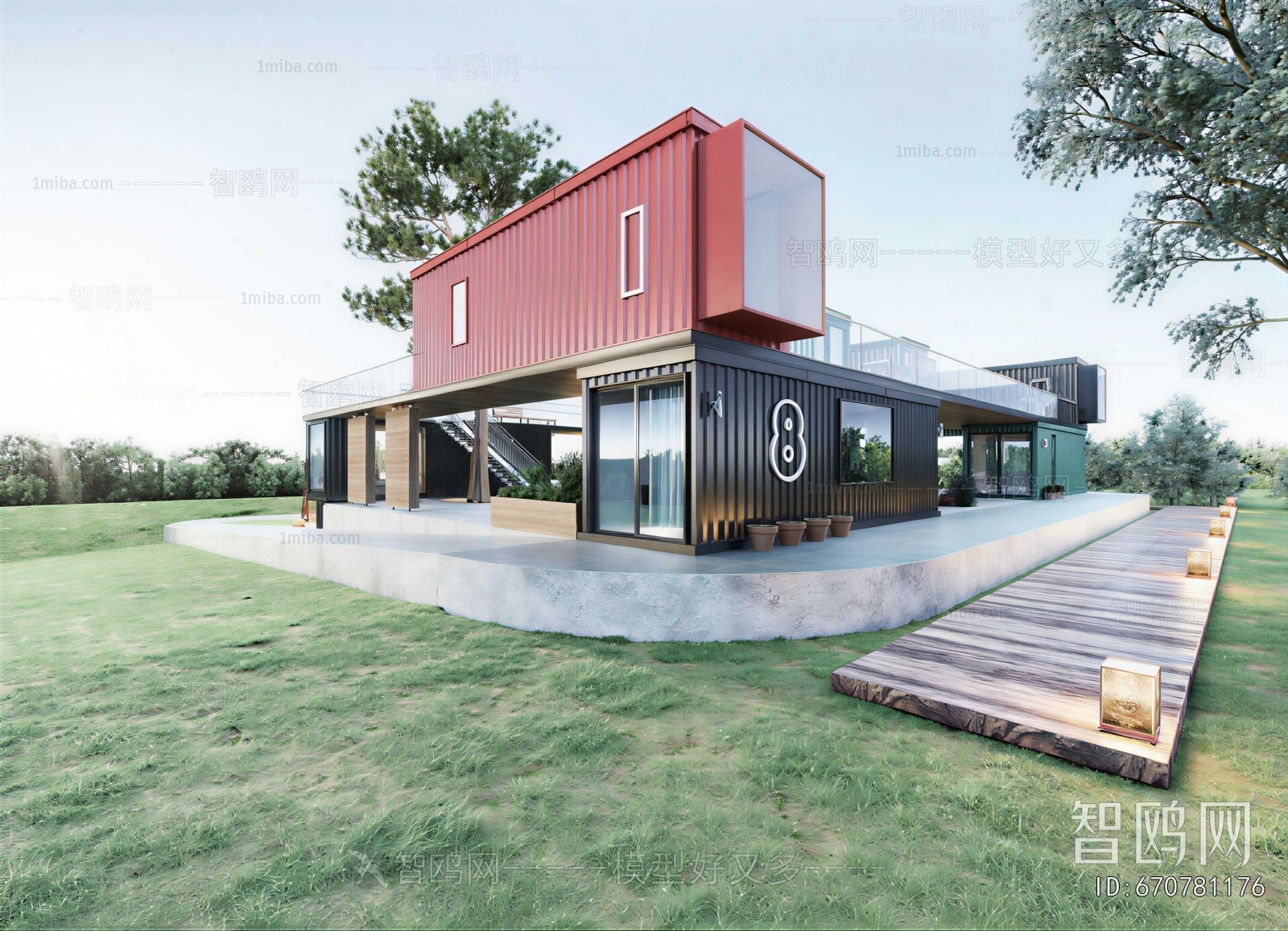Modern Building Appearance