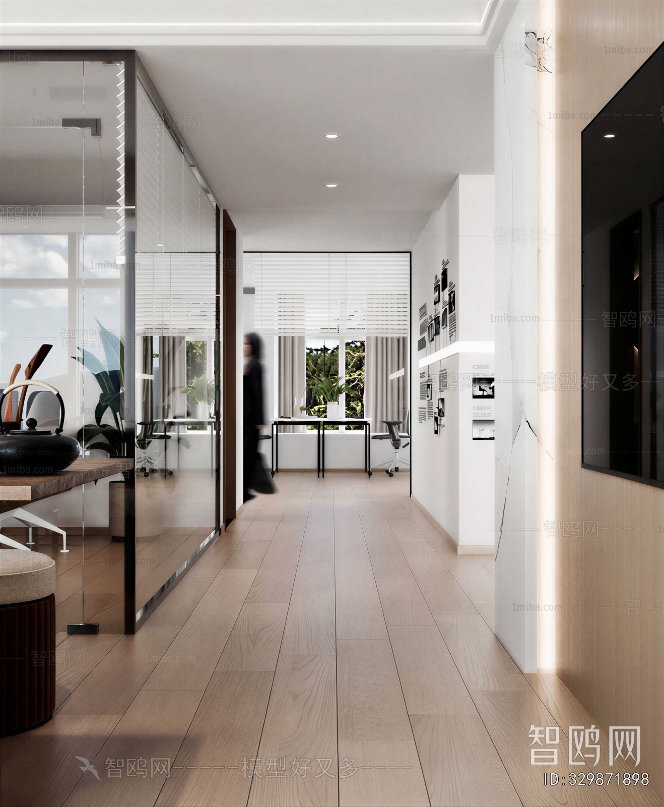 Modern Corridor/elevator Hall