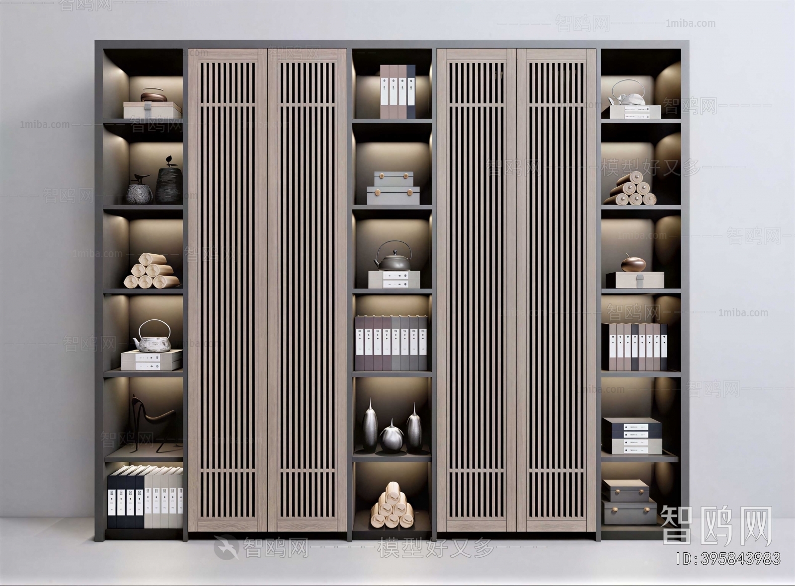 New Chinese Style Bookcase