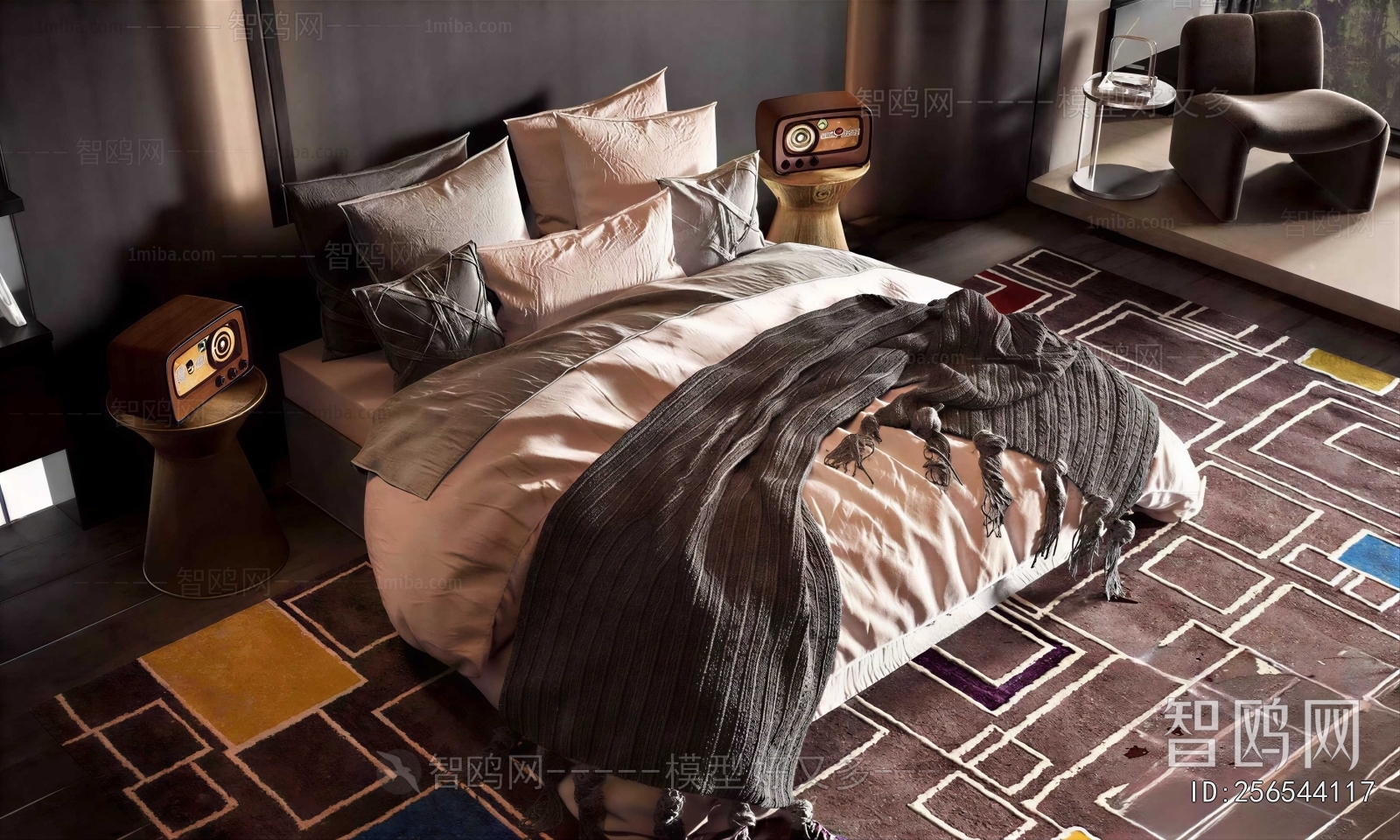 Modern Double Bed