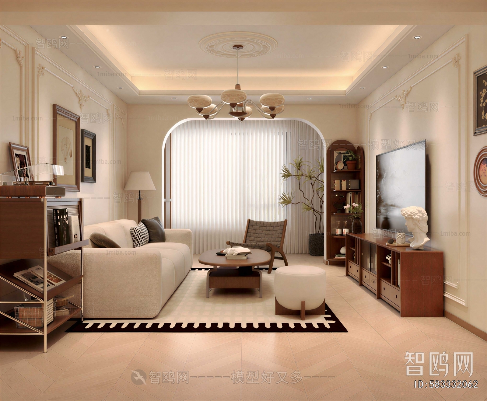 French Style A Living Room