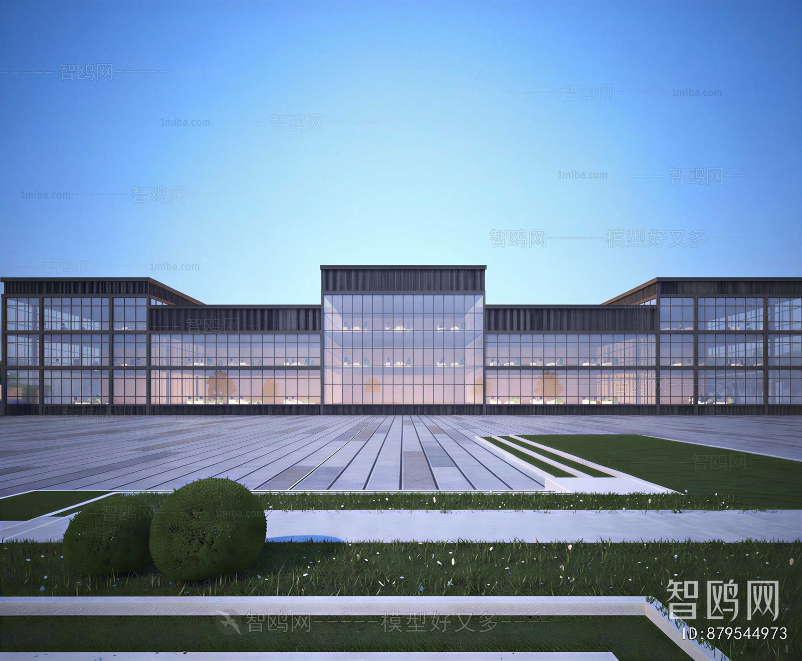 Modern Appearance Of Commercial Building