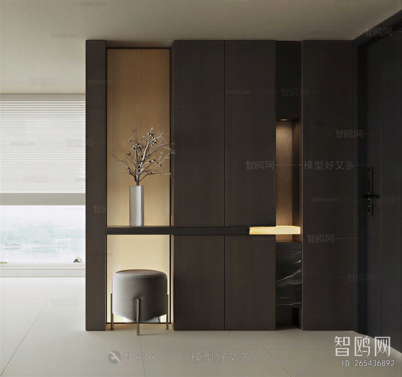 Modern Shoe Cabinet