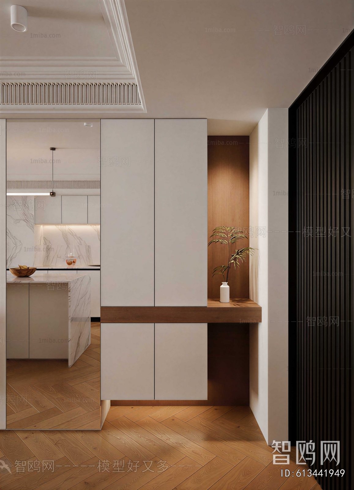 Modern Side Cabinet/Entrance Cabinet