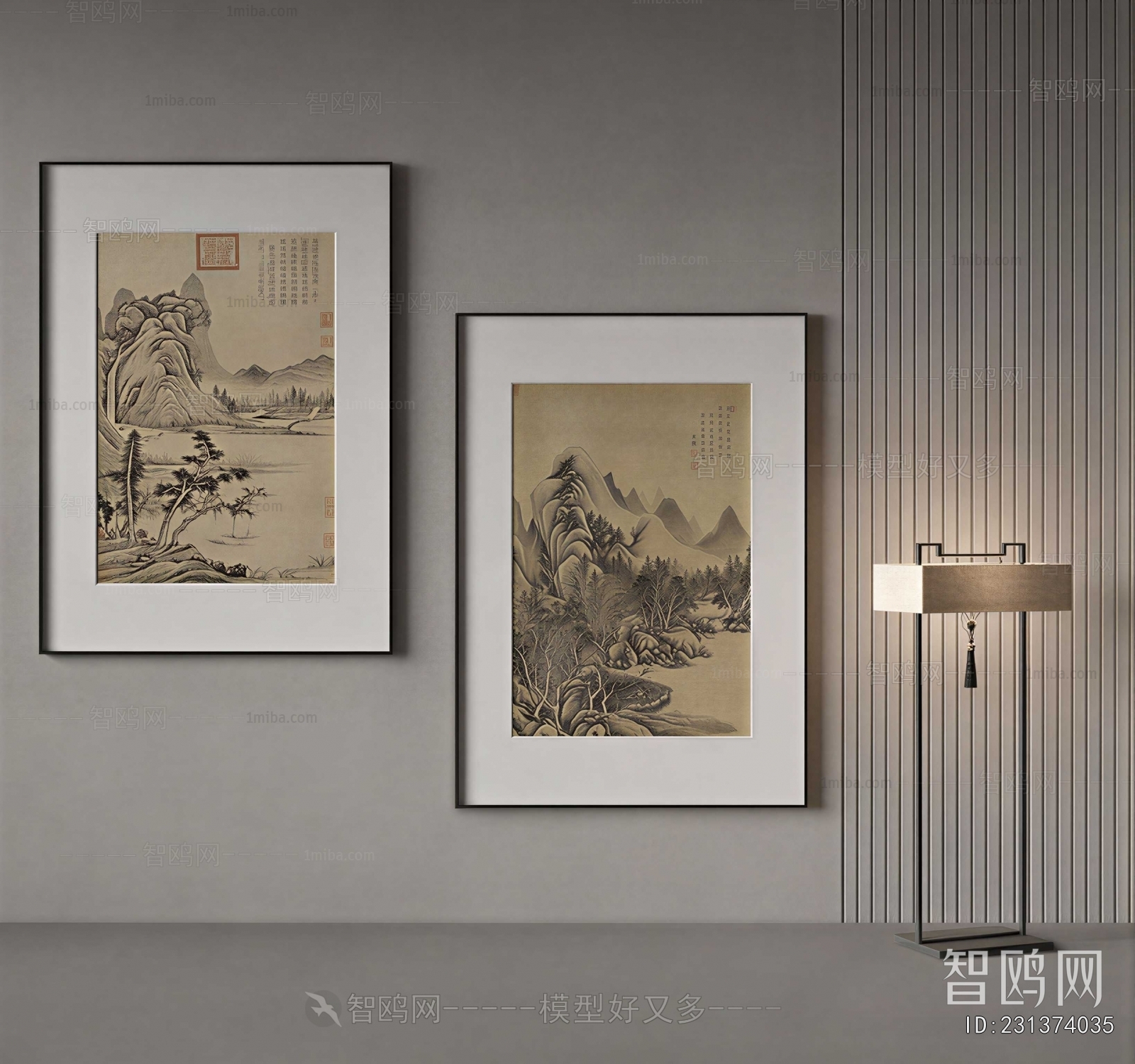 New Chinese Style Painting