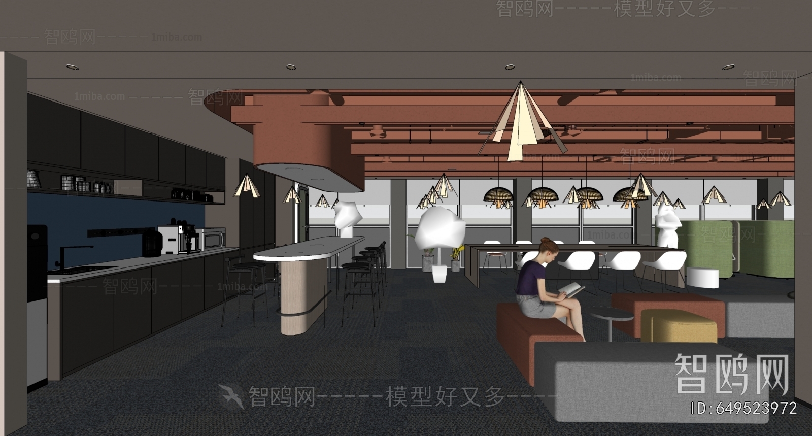 Modern Office Rest Area
