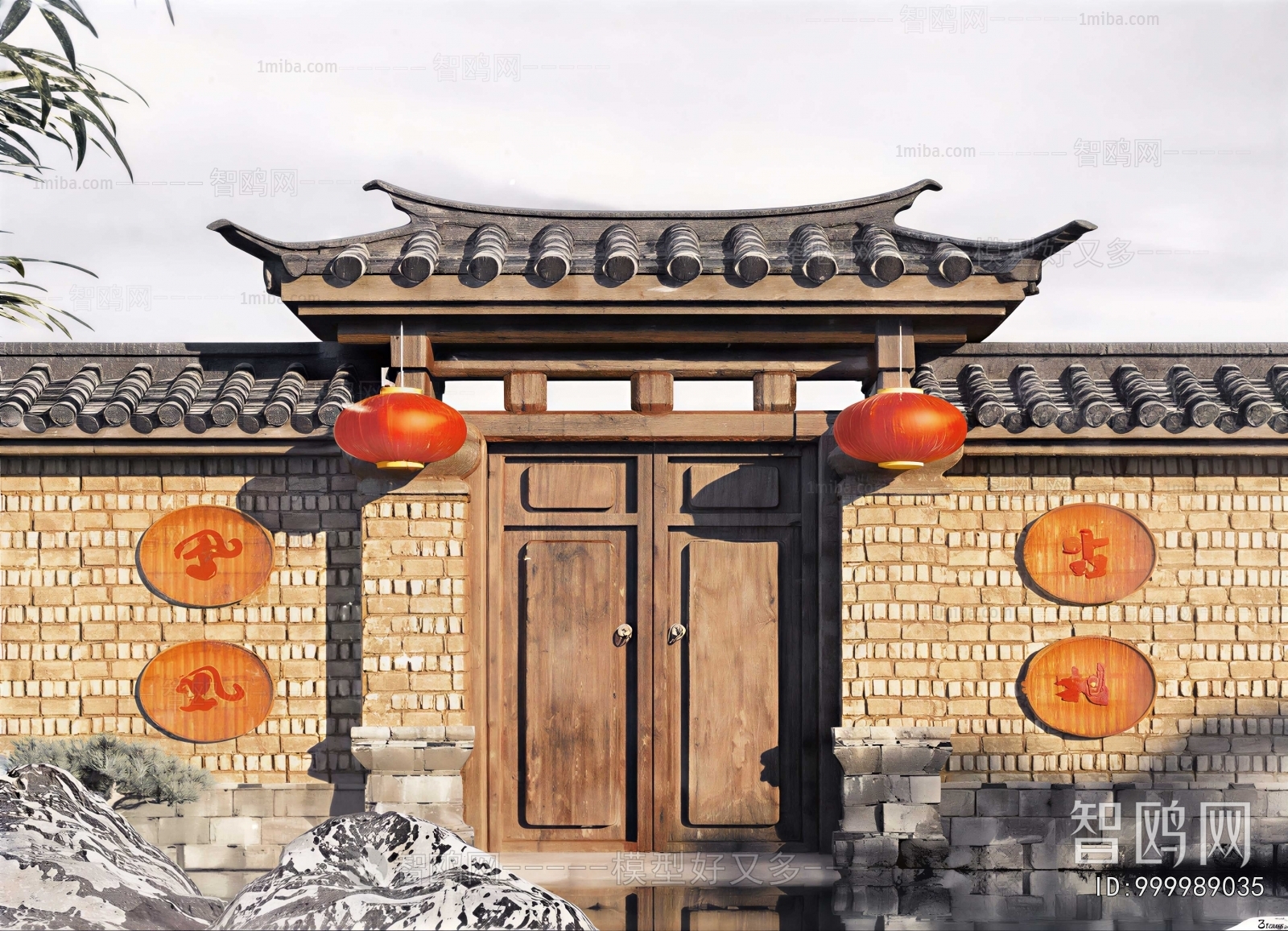 Chinese Style Door